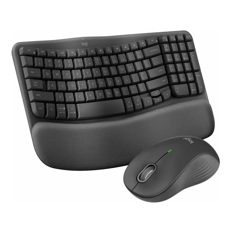 Logitech MK670 Wireless Ergonomic Keyboard & Mouse Combo — Graphite