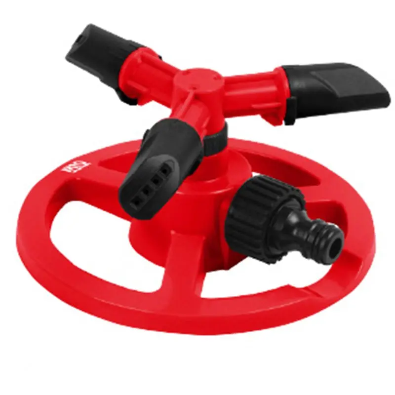 M10 3-Arm Rotating Garden Sprinkler – GS306, 6-Inch Base (018-197-306)