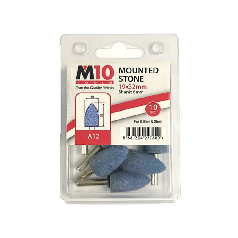 M10 Mounted Stone — Precision-Machined Mounting Block for Fixturing & Alignment | 019-024-