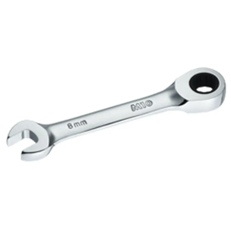 M10 Stubby Gear Ratchet Combination Wrench