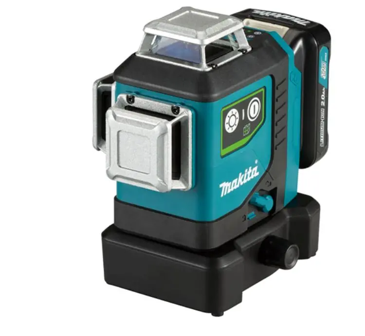 Makita SK700GDZ 12V Max Green 5-Line Laser Level – Rechargeable, Indoor/Outdoor Use