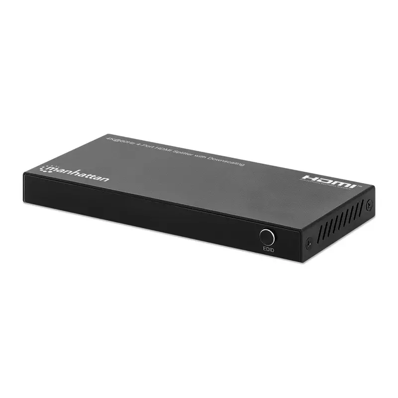 Manhattan 4-Port HDMI Splitter with 4K@60Hz Support and Downscaling