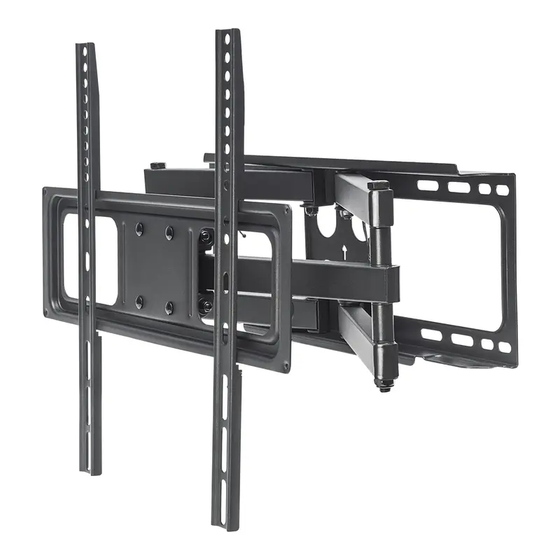 Manhattan 461344 Full-Motion TV Wall Mount – Supports 32″ to 55″ Displays