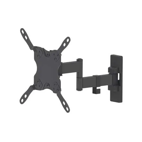 Manhattan Articulating Tilt/Swivel TV Wall Mount — Fits 13–42″, Black