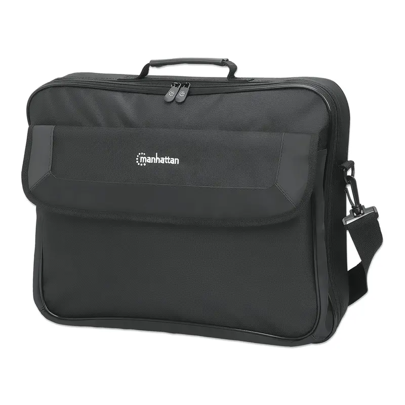 Manhattan Cambridge 17.3″ Clamshell Laptop Bag with Adjustable Shoulder Strap