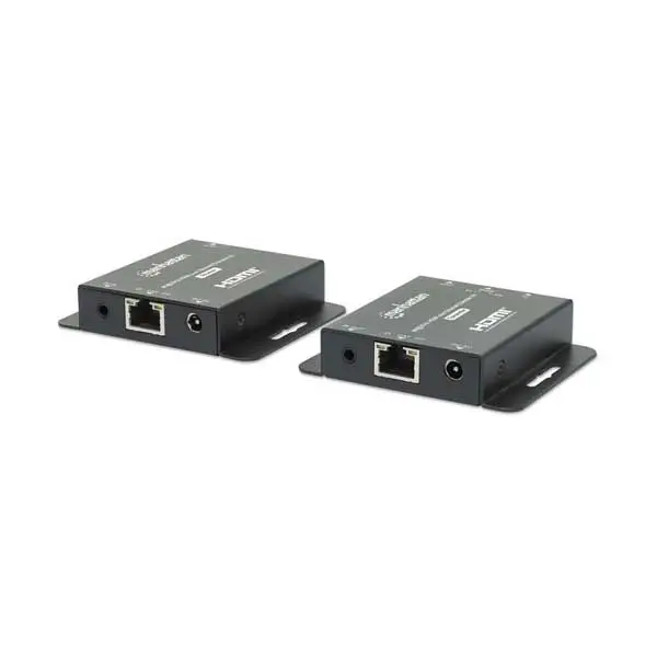 Manhattan HDMI over Ethernet Extender Kit – 4K@30Hz, Up to 328ft Range