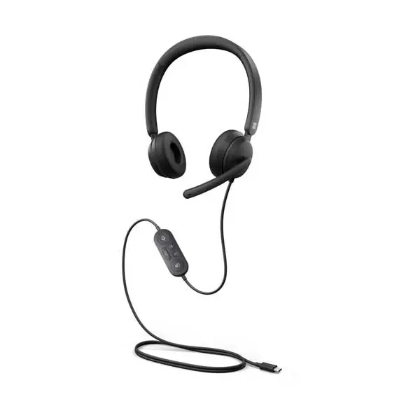 Microsoft Modern USB-C Headset with Active Noise Cancellation & Mic (I6N-00011)