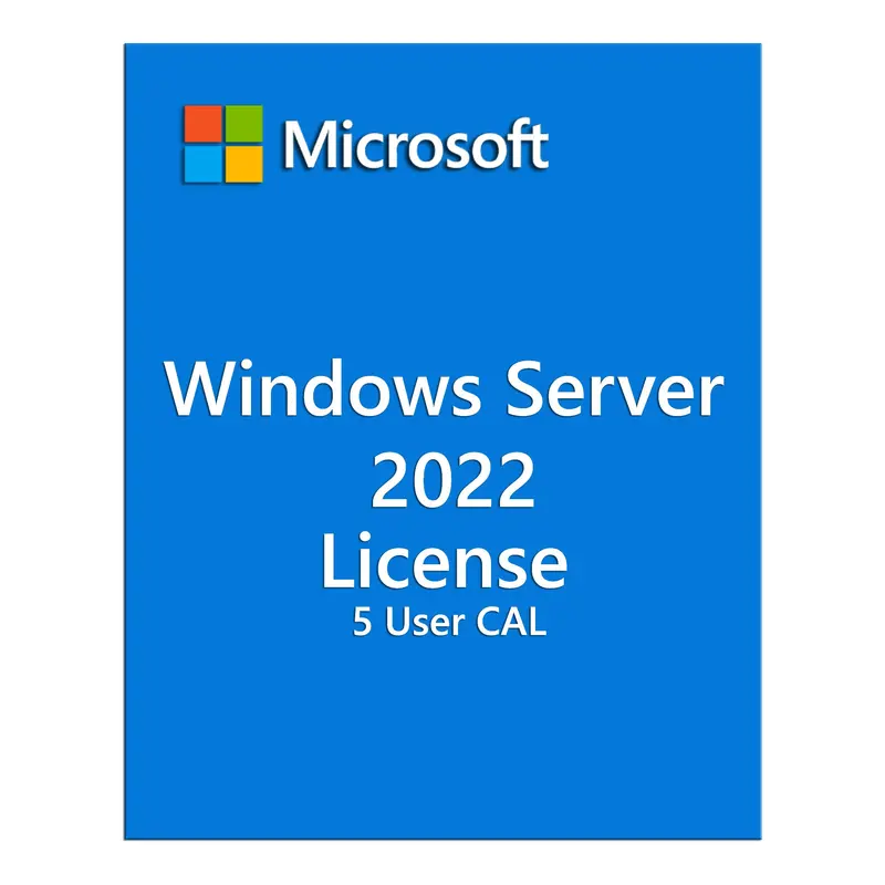 Microsoft Windows Server 2022 – 5-User CAL License (R18-06466)