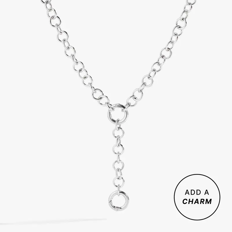 Modular Y-Necklace Base for Custom Charms