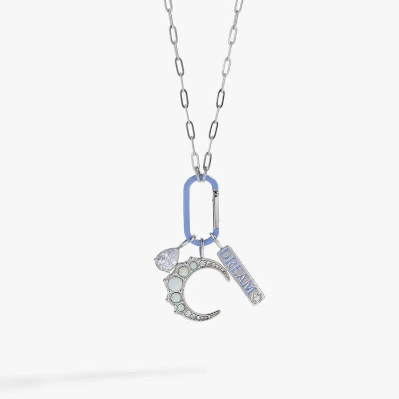 Moon Dream Themed Interchangeable Charm Necklace