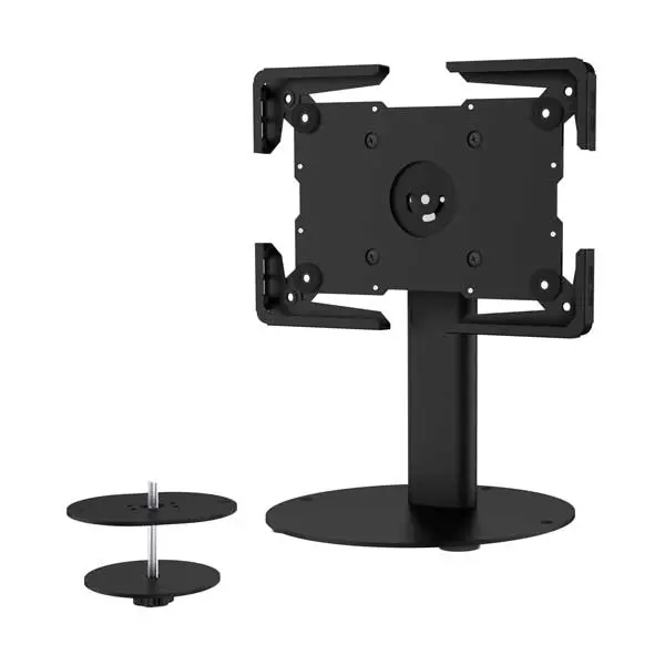 Mount-It! MI-3881BLK Adjustable Tablet Stand – Countertop Tilt Mount for 9.7–13 Inch Devices