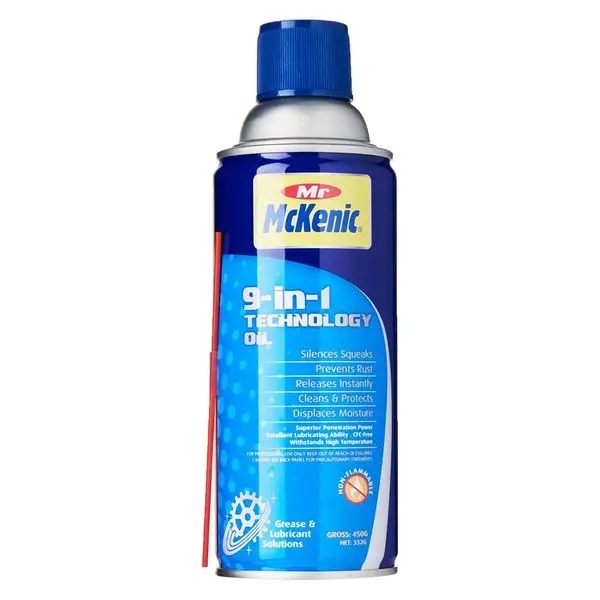 MR Mckenic 9-in-1 Multi-Function Lubricating Oil – 450g | WD40-ME1208A
