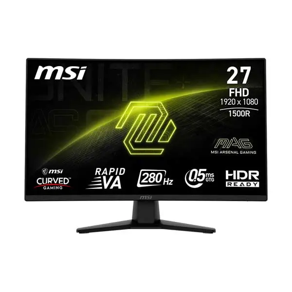 MSI MAG 274CXF 27-Inch FHD Curved Gaming Monitor – 280Hz Refresh Rate
