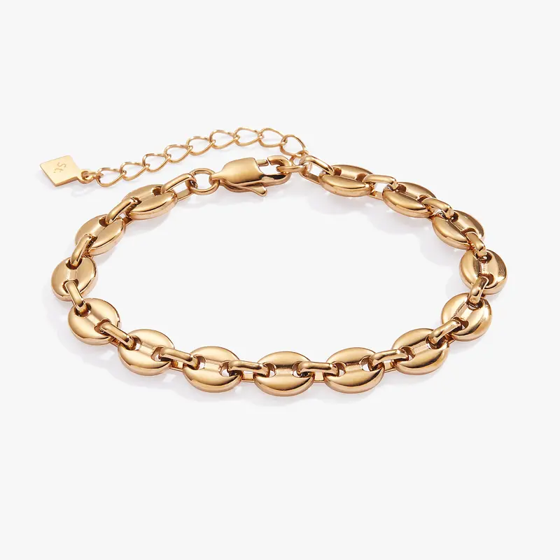 Nautical-Inspired Mariner Chain Bracelet