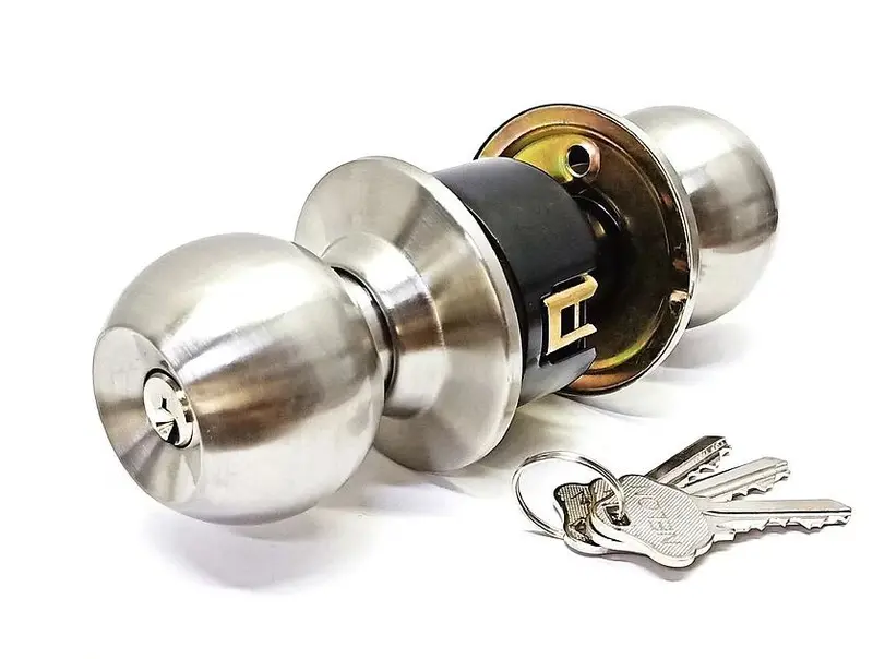 Nelon LK-NL-587SS Stainless Steel Cylinder Door Lock for Main Entrances