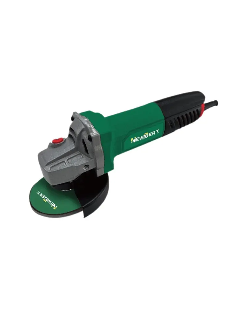 Newbeat NBT-AG-100P 4-Inch Rear-Switch Angle Grinder – 900W, Ergonomic Grip, DIY & Pro Use