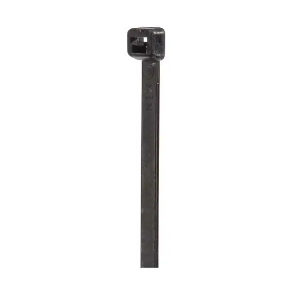 NSi GRP-18500 UV-Resistant Black Nylon Self-Locking Cable Ties — 18″ × 50 lb, 100-Pack