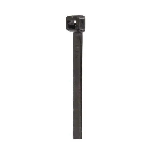 NSI Industries 361750 Black UV-Resistant 36-Inch Self-Locking Nylon Zip Ties – 175 lb Capacity (50-Pack)