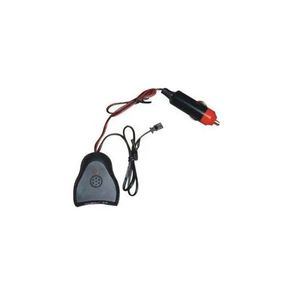 NTE 12VDC Sound-Activated EL Wire Driver – Includes Vehicle Power Adapter