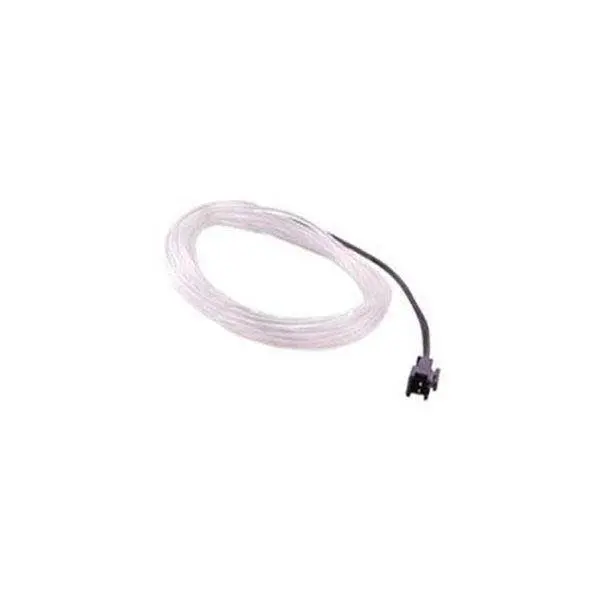 NTE 3-Meter Transparent Blue Electroluminescent Wire – Bendable Glow Wire