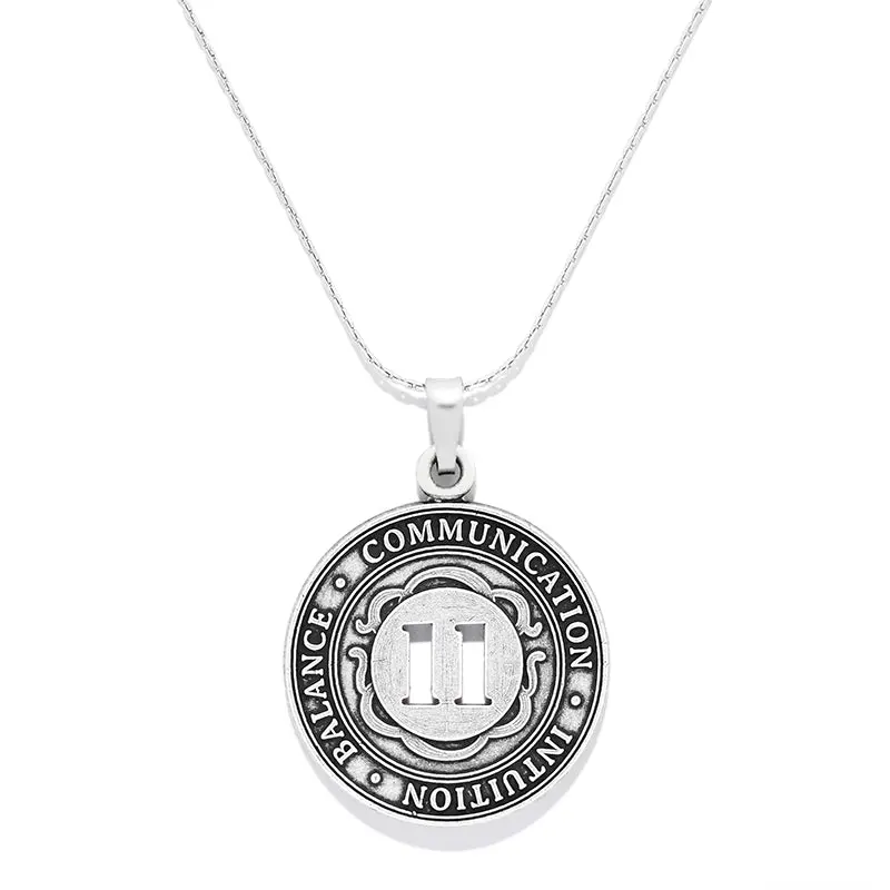 Number 11 Necklace – Numerology-Inspired Compassion & Intuition Pendant