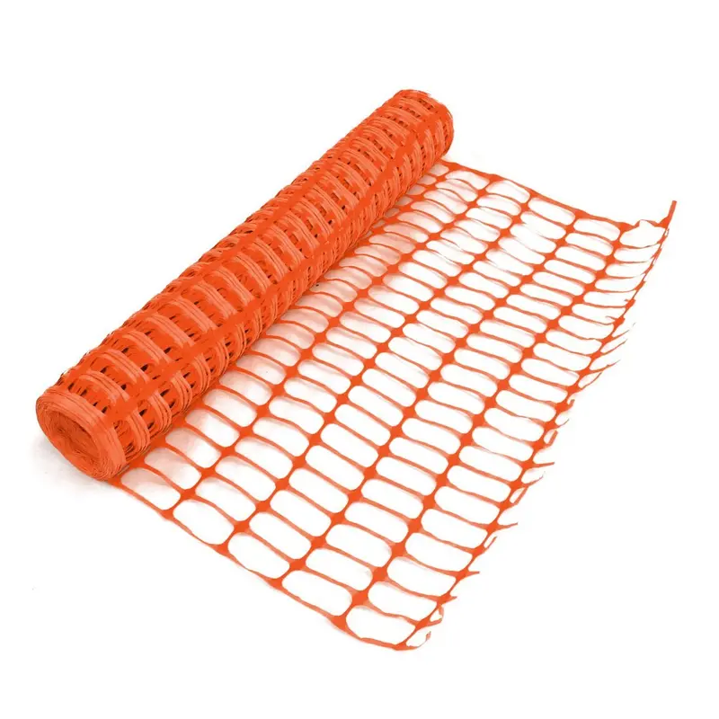 Orange Safety Barrier Mesh Fence Netting – 1m × 15m High-Visibility Roll (Model FENCE-ORANGE)