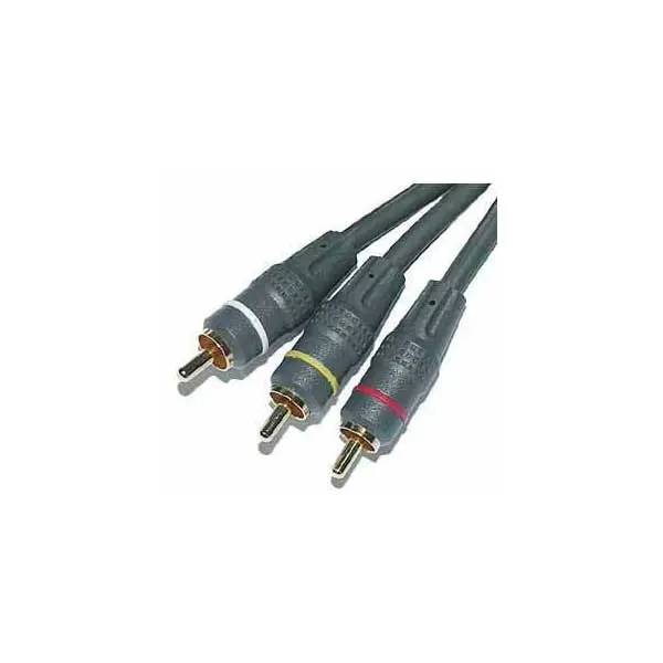 Oxygen-Free Copper RCA Male-to-Male Digital Audio/Video Cable – 6 Feet