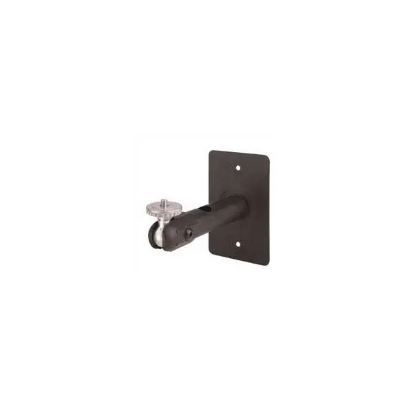 Panavise 899-06 Universal J-Box Camera Mount – 6-Inch Black Bracket with Cable Pass-Through
