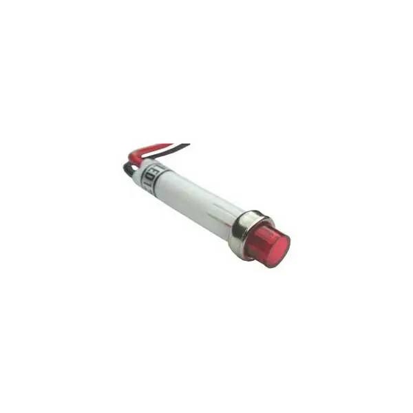 Philmore Red Miniature Snap-In Indicator Light