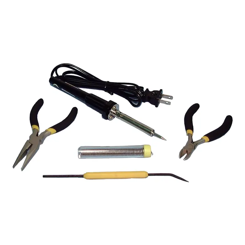 Philmore S540 30-Watt Soldering Iron Kit – Includes Stand, Tips, Sponge, and Essential Accessories