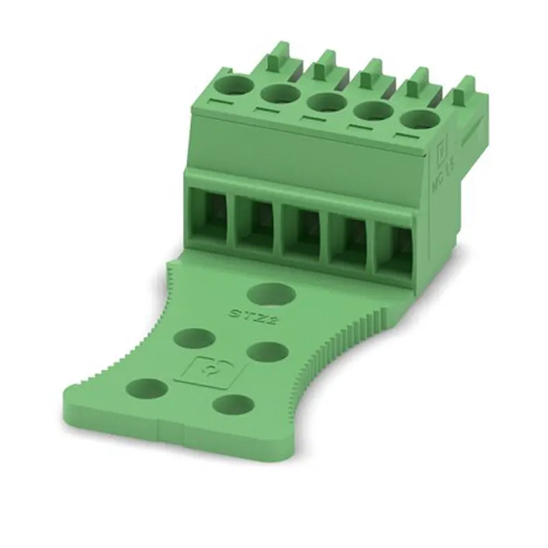 Phoenix Contact Pluggable Terminal Block – 5-Position, 3.5mm Pitch, Supports 28–16 AWG (1767623)