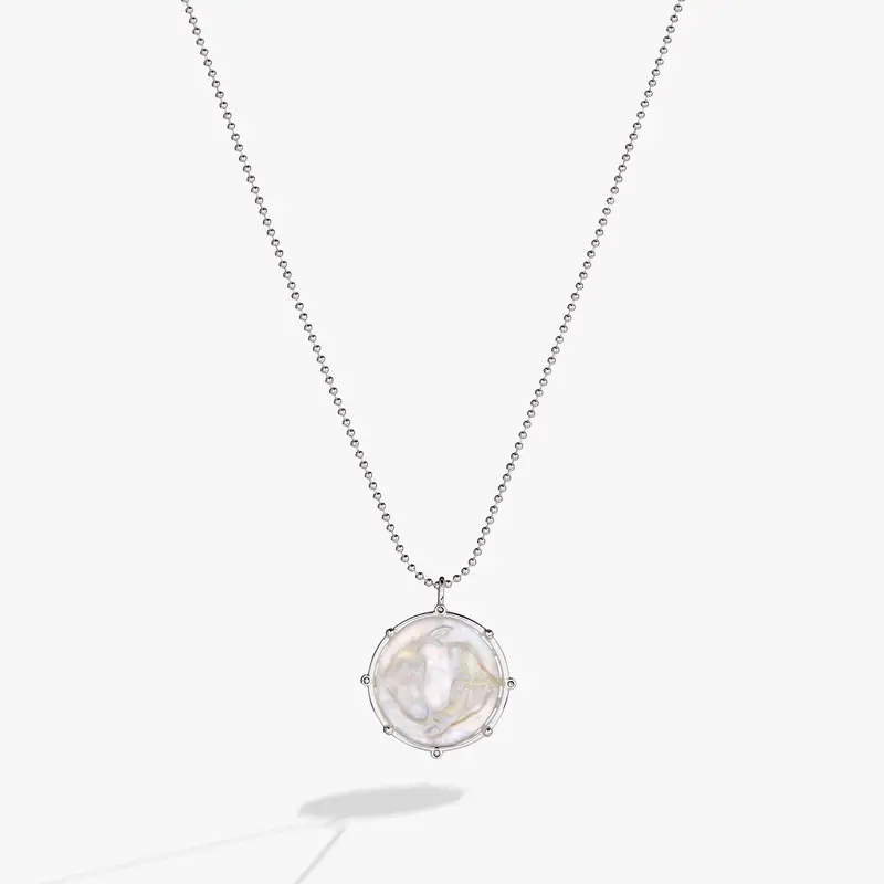 Pisces Zodiac Charm Necklace – Flip-Style Astrological Pendant