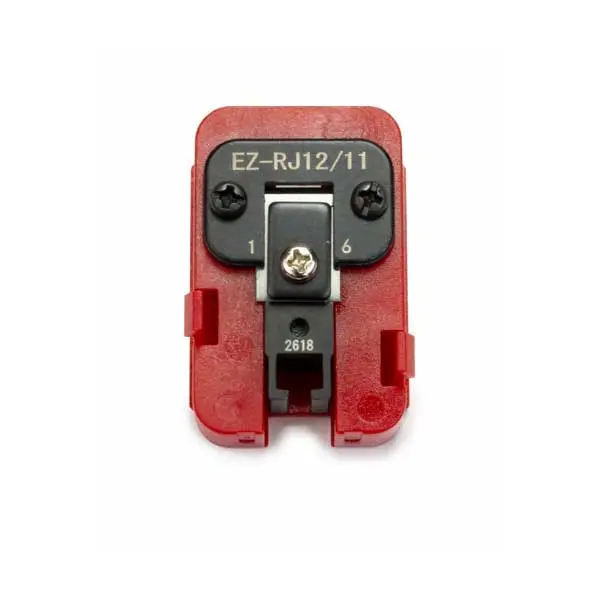Platinum Tools EZ-RJ12/11 Crimp Die for EXO Frame – Clamshell Packaging