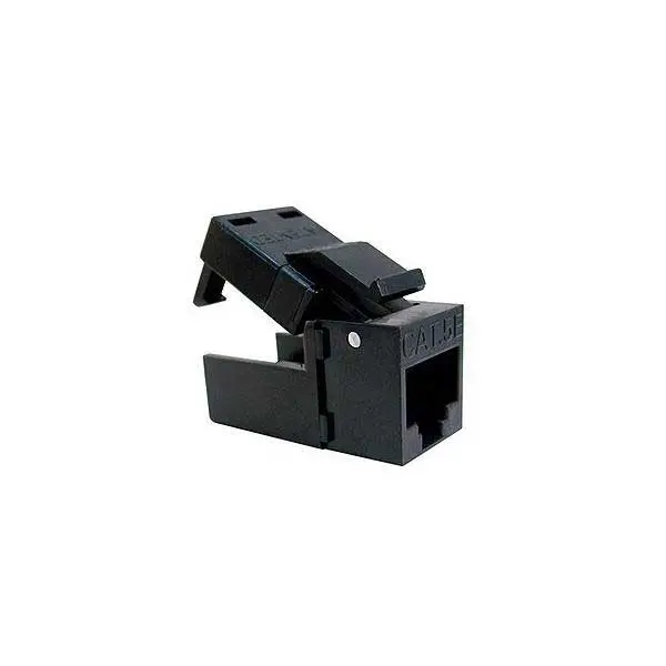 Platinum Tools EZ-SnapJack for Cat5e – Black Modular Jack Insert