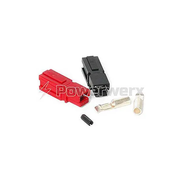 Powerwerx 30A Anderson Powerpole Connector Kit (10 Red/Black Sets, Unassembled)