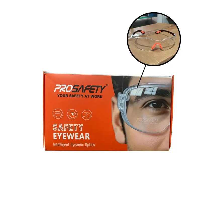 Prosafety SPEC-PRO-HP101011CF Anti-Fog Clear Safety Glasses – 12-Pack, Fog-Resistant Lens Coating