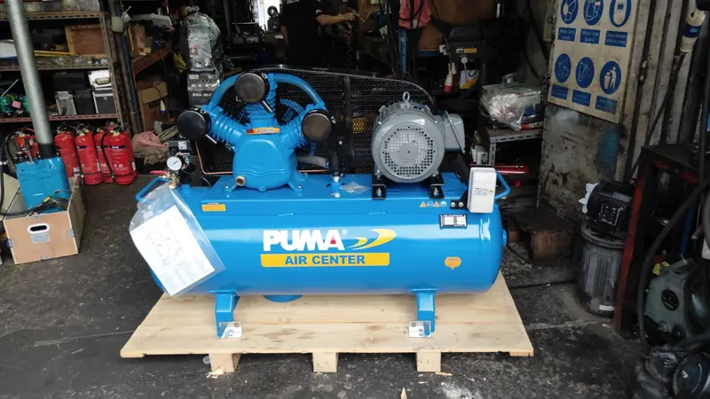Puma 7.5 HP Three-Phase Air Compressor – 220L Tank, 415V/50Hz PE7560T