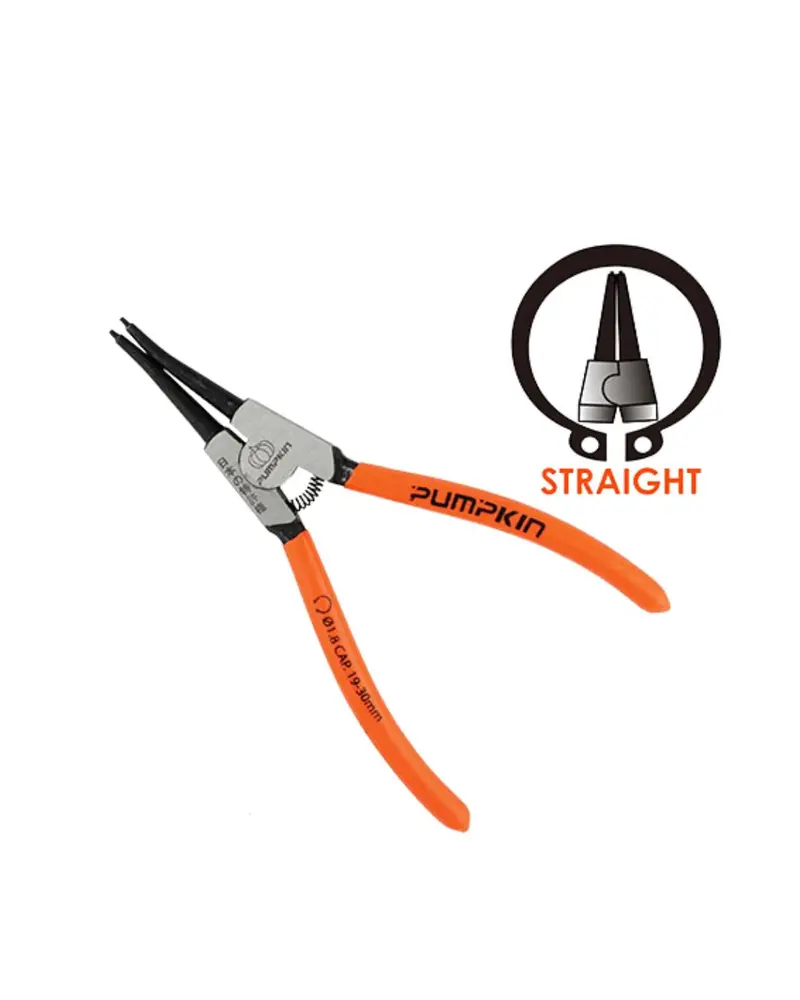 Pumpkin PM33561 Internal Straight Snap Ring Pliers – 7-Inch Precision Tool for Circlips | PM33561