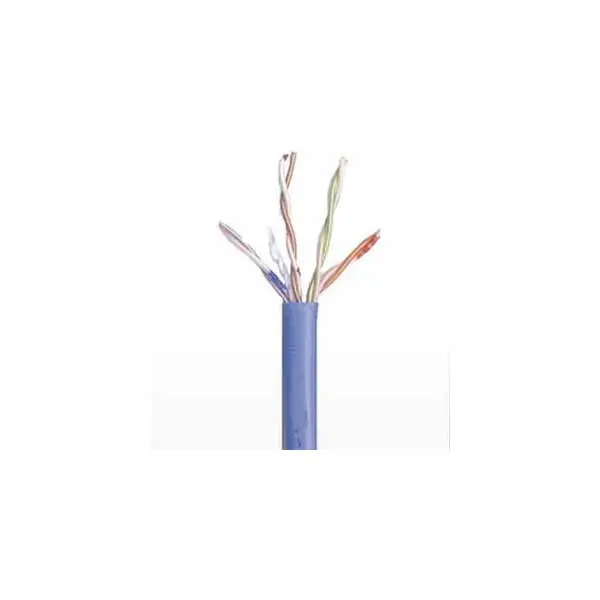 Purple Category 5e Ethernet Cable – 24 AWG, 4-Pair UTP, 350 MHz Bandwidth, 1000-Foot Spool