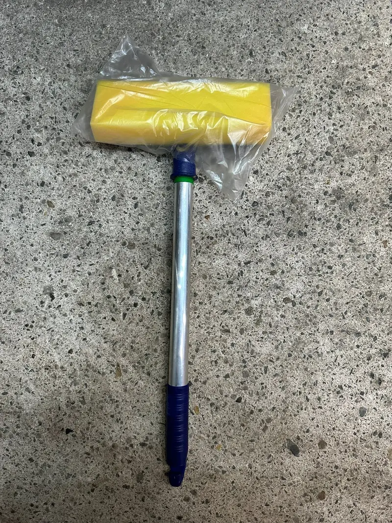 PVC-Handled Cleaning Sponge – Ergonomic Grip Utility Sponge for Detailing & Maintenance | SPONGE-008