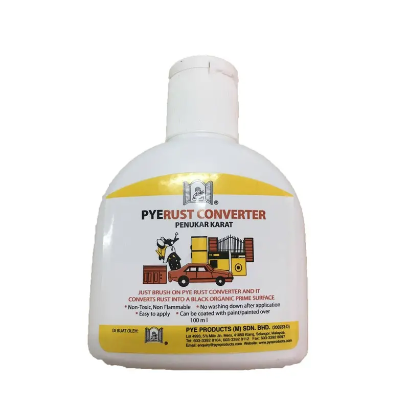 Pye Rust Converter Spray – 100ml Formula for Metal Surface Restoration