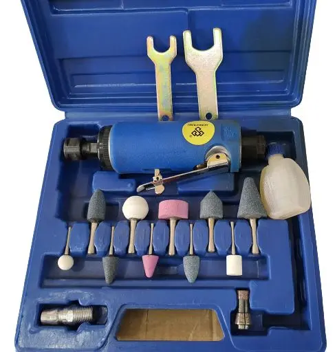 RONG PENG 14-Piece Air Die Grinder Set – Industrial-Grade Pneumatic Rotary Tools | AT-RP7814