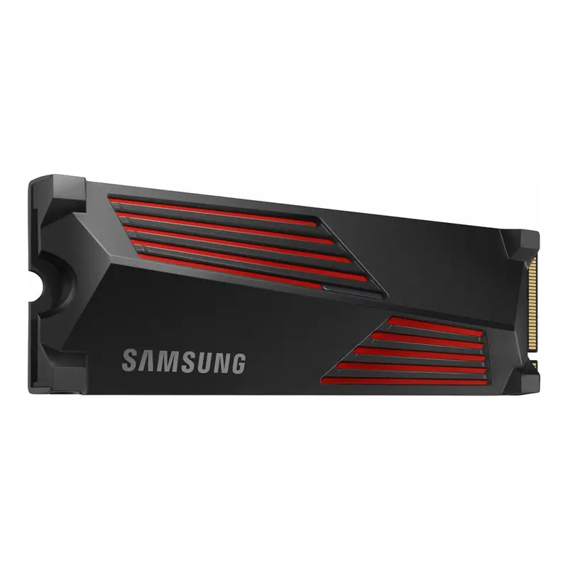 Samsung 990 PRO 1TB NVMe SSD – PCIe 4.0 M.2 with Integrated Heatsink for Thermal Control