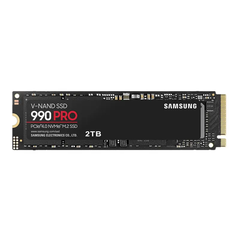 Samsung 990 PRO 2TB M.2 NVMe SSD – PCIe 4.0, Up to 7450 MB/s Sequential Read