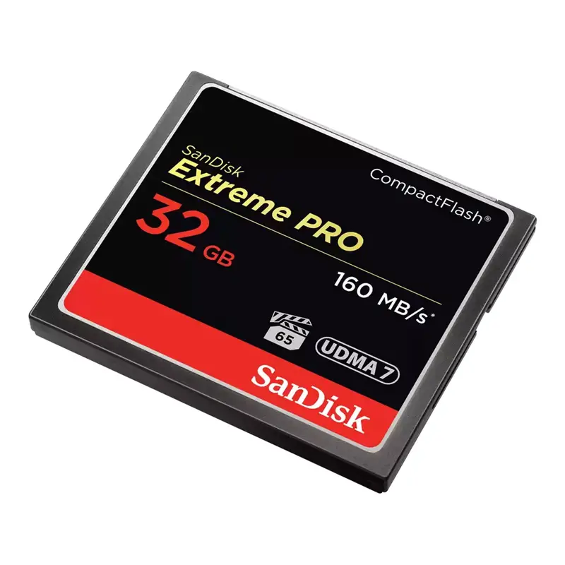 SanDisk Extreme Pro 32GB CompactFlash Card – UDMA 7, Class 10, V30