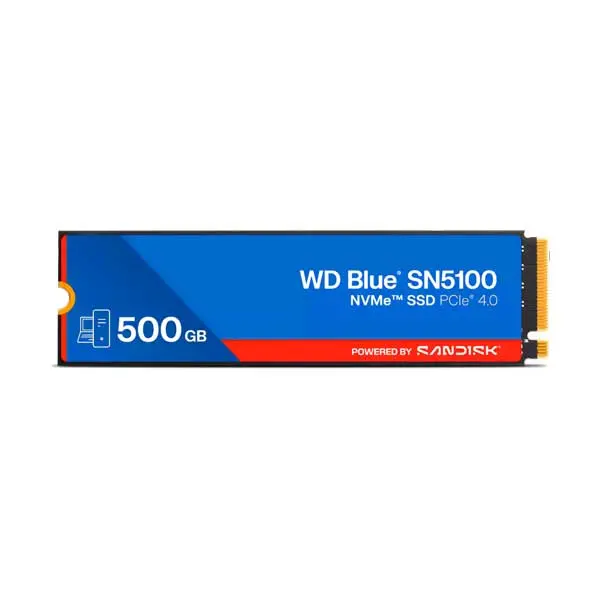 SanDisk WD Blue SN5100 500GB NVMe SSD – PCIe 4.0 M.2 2280 Internal Solid State Drive