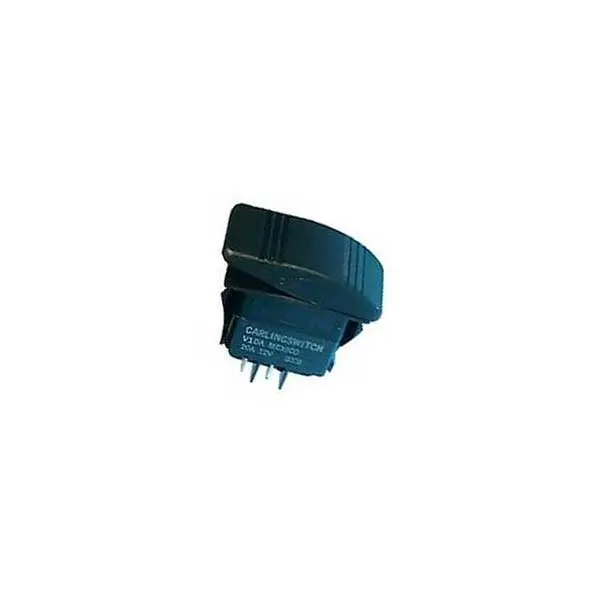 Sealed Illuminated DPDT Momentary Rocker Switch – Center-Off Dual-On Configuration
