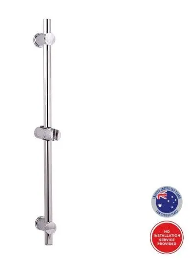 Selleys Chrome Adjustable Shower Rail – Height-Adjustable Mounting System | SEY-S6575