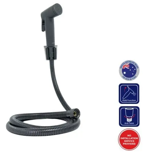 Selleys Premium Matt Black Bidet Set – Complete Fixture with Matching Components (Model: SEY-S6133-S)