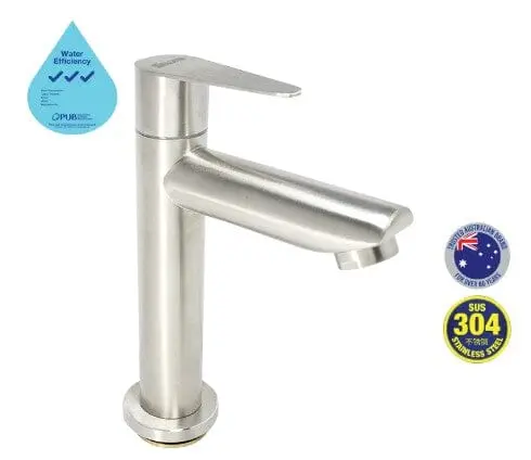 Selleys SS304 Long Basin Faucet with Flat Handle – Premium Stainless Steel Tap
